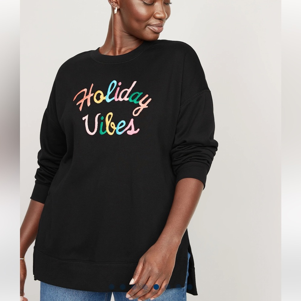 Oversized Vintage Tunic Sweatshirt for Women in excellent condition